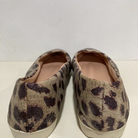 EASY SPIRIT e360 Madella Pointy Toe Flats Leopard Size 8.5 - Picture 4 of 5